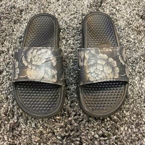 Nike Floral Slides
